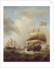 Shipping in a Choppy Sea, 1753 by Samuel Scott
