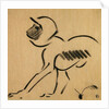 Crouching Monkey, c.1912-13 by Henri Gaudier-Brzeska