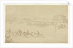 A Race of the Knavesmire at York by Thomas Rowlandson