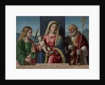 Virgin and Child with Saints Catherine and Nicholas, 1510-17 by Giovanni Battista Cima da Conegliano