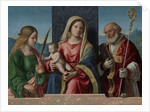 Virgin and Child with Saints Catherine and Nicholas, 1510-17 by Giovanni Battista Cima da Conegliano