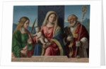 Virgin and Child with Saints Catherine and Nicholas, 1510-17 by Giovanni Battista Cima da Conegliano