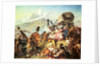 The Battle of Blauwkrantz, 1838 by Thomas Baines