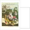 St. George and the Dragon, after an original painting in the Chapel of the Trinity at Stratford Upon Avon, Warwickshire, 1804 by Thomas Fisher Hoxton