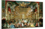 Masked Ball in the Hoftheater, Bonn, 1754 by Jakob Rousseau