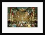 Masked Ball in the Hoftheater, Bonn, 1754 by Jakob Rousseau