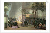 A Queue at the Theatre de l'Ambigu-Comique by Eugene Charles Francois Guerard