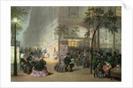 A Queue at the Theatre de l'Ambigu-Comique by Eugene Charles Francois Guerard