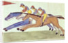 Horse Racing in Bengal, c.1830 by School Kalighat