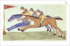 Horse Racing in Bengal, c.1830 by School Kalighat