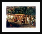 Detail of The Entry of Louis XIV and Maria Theresa into Arras, 30th July 1667, c.1685 by Adam Frans van der Meulen