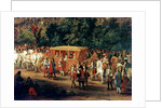 Detail of The Entry of Louis XIV and Maria Theresa into Arras, 30th July 1667, c.1685 by Adam Frans van der Meulen