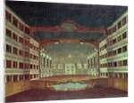 Interior of the San Samuele Theatre, Venice by Gabriele Bella