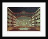Interior of the San Samuele Theatre, Venice by Gabriele Bella