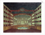 Interior of the San Samuele Theatre, Venice by Gabriele Bella