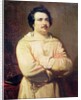 Honore de Balzac in his Monk's Habit, 1829 by Louis Boulanger