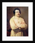Honore de Balzac in his Monk's Habit, 1829 by Louis Boulanger