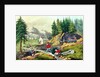 Gold Mining in California, published by Currier & Ives, 1861 by Grafton Tyler (after) Brown