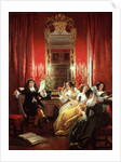 Trissotin Reading his Sonnet by Charles Robert Leslie
