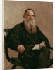 Lev Tolstoy 1887 by Ilya Efimovich Repin