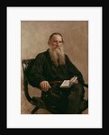Lev Tolstoy 1887 by Ilya Efimovich Repin
