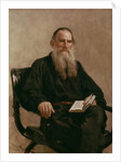 Lev Tolstoy 1887 by Ilya Efimovich Repin