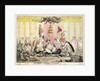 The Court at Brighton a la Chinese, 1816 by George Cruikshank