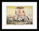The Court at Brighton a la Chinese, 1816 by George Cruikshank
