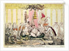 The Court at Brighton a la Chinese, 1816 by George Cruikshank