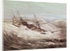The Mississippi Steam Frigate in a Typhoon by American School