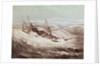 The Mississippi Steam Frigate in a Typhoon by American School