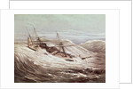 The Mississippi Steam Frigate in a Typhoon by American School