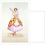 Girl in a bee costume, the Bonaparte emblem, as worn at a fancy dress party given by Napoleon III and Empress Eugenie, 9th February 1863 by French School