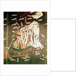 The Last Stand of the Kusanoki Clan, the Battle of Shijo Nawate, 1348, c..1851 by Utagawa Kuniyoshi