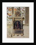 Monument to William Shakespeare c.1616-23 by Gheerart Janssen