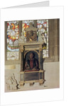 Monument to William Shakespeare c.1616-23 by Gheerart Janssen