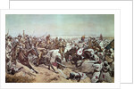 Charge of the 21st Lancers at Omdurman, 2nd September 1898 by Richard Caton II Woodville