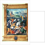 Francois I at the Battle of Marignano, 14th September 1515 by French School