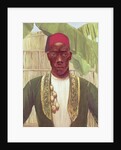 King Mutesa of Buganda, from a photo by Dorothy nee Tennant Stanley