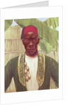 King Mutesa of Buganda, from a photo by Dorothy nee Tennant Stanley