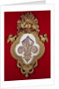 The Fleur de France, genealogical tree with thirteen portraits of Louis XV and his descendants in a fleur-de-lys shaped frame, 1765 by Glokeur de Surchamps