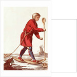 An Ostiak Hunting Ermine by Russian School