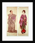Two Japanese Figures by Japanese School