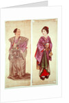 Two Japanese Figures by Japanese School