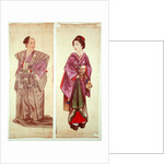 Two Japanese Figures by Japanese School