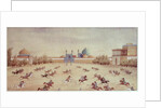 Polo at Isfahan by Persian School