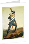 Light Infantry Ensign, 1811 by English School