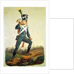 Light Infantry Ensign, 1811 by English School