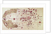 Map of the Old and New Worlds, c.1500 by Juan de la Cosa