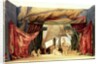 Stage model for the opera 'Tristan and Isolde' by Richard Wagner by German School